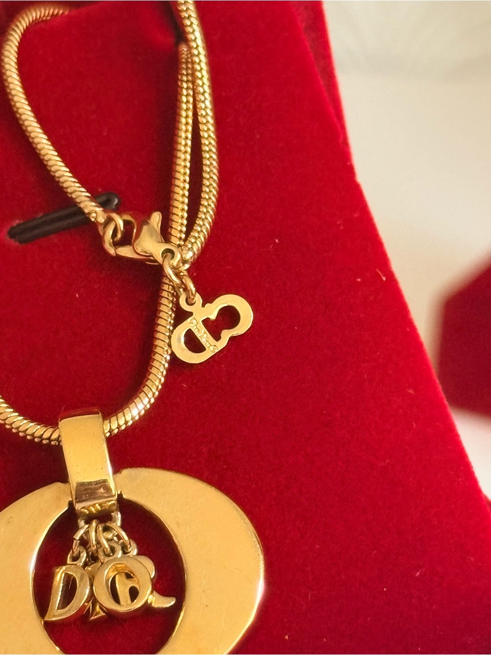 Christian Dior Necklace iconic Charm 💫 - Picture 5 of 10